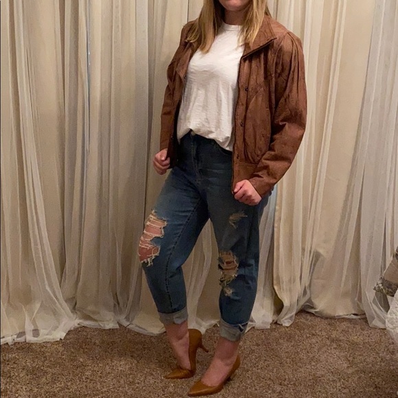 Vintage leather jacket - Picture 5 of 6